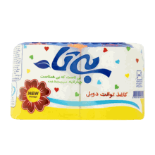 دستمال توالت 2 قلو بی‌تا بسته 36 عددی