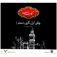 چای تی بگ ارل گری گلستان 100 عددی چای تی بگ ارل گری گلستان 100 عددی