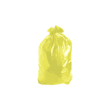 کیسه زباله 45×55 زرد شفاف 5 کیلویی