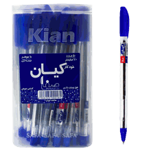 خودکار آبی 1میل کیان 50 عددی