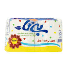 دستمال توالت 2 قلو بیتا بسته 36 عددی
