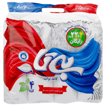 دستمال توالت بیتا بسته 24 عددی