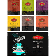 چای تیبگ طعمدار ترکیبی گلستان بسته 60 عددی