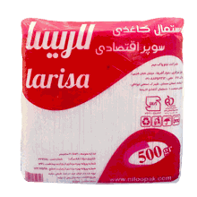 دستمال کاغذی رومیزی فله 500 گرمی لاریسا