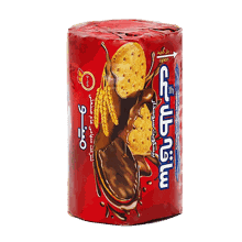ساقه طلایی شکلاتی 220 گرم مینو بسته 4 عددی