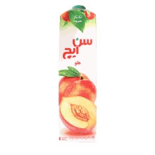 آبمیوه هلو سن ایچ 1 لیتری باکس 12 عددی