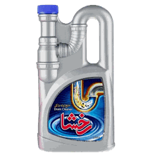 مایع لوله باز کن 1.5 لیتری رخشا