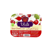 مربا آلبالو 20گرمی شانا - بسته 240 عددی