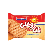 بیسکوییت روغنی 25 گرمی سالمین بسته 90 عددی