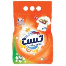 پودر ماشین لباسشویی 4 کیلویی تست