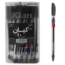 خودکار مشکی 0.7میل کیان 50 عددی