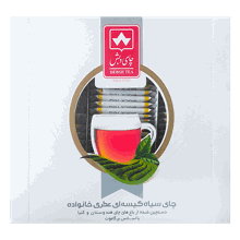 چای تی بگ معطر دبش 100 عددی