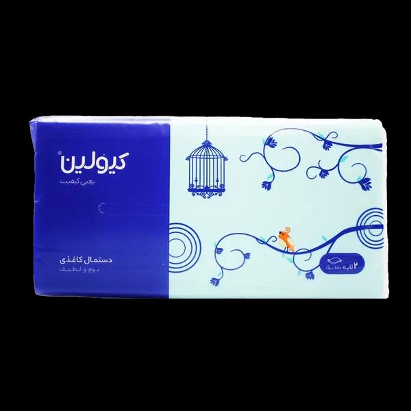 دستمال کاغذی 250برگ 2لا کیولین بسته 36 عددی